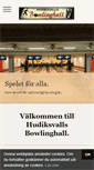 Mobile Screenshot of hudiksvallsbowlinghall.se
